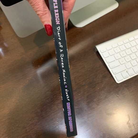 Signed Nestor Aparicio  Purple Reign Balto Ravens - Picture 9 of 9